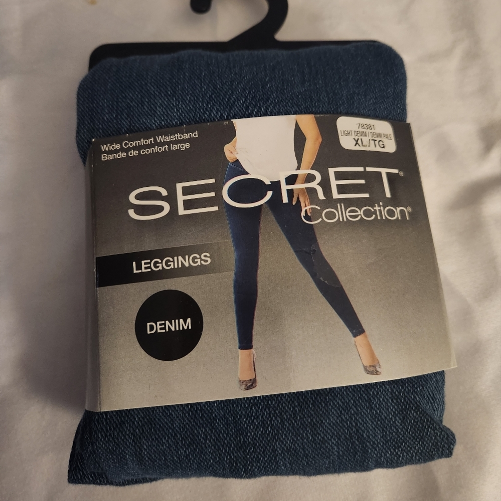 Ladies Xl Jean leggings NWT
